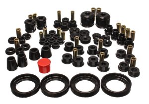 Honda Prelude Full Vehicle Bushing Kit - Energy Suspension - Hyper-Flex System - Black - `97-`01